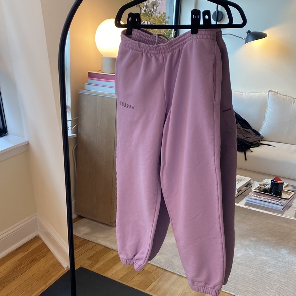 Pangaia 365 Heavyweight Track Pants—orchid purple - Orchid Purple / M